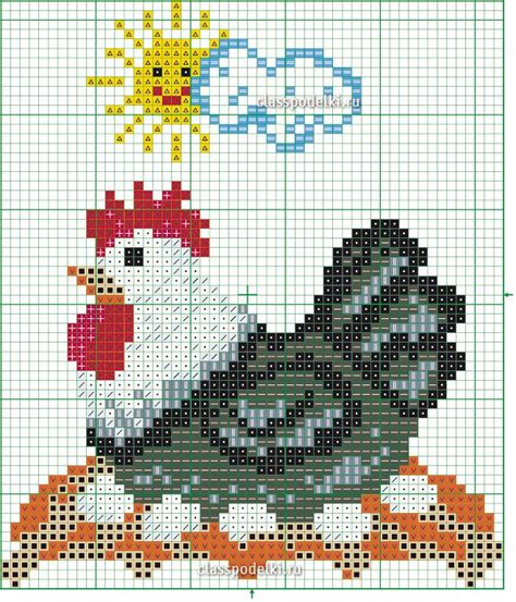 Вышивка крестом к Пасхе. | Cross stitch animals, Cross stitch bird ...