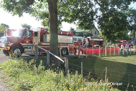 Barn Fire In Wellesley Township Ontario August 9 2016 FireScenes Net