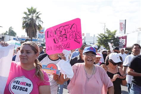 Marchan Miles De Personas En Culiac N En Defensa Del Ine