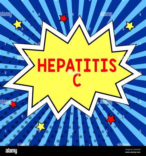 Texto que muestra la inspiración Hepatitis C Internet Concepto