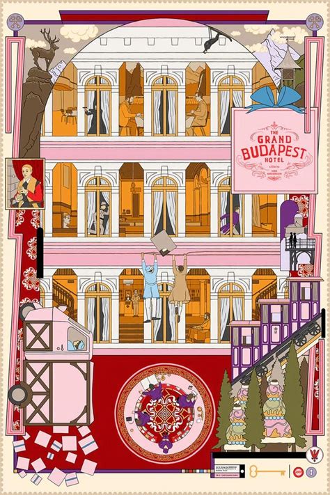 The Grand Budapest Hotel 2014 3068x4604 Mondo Poster By Murugiah