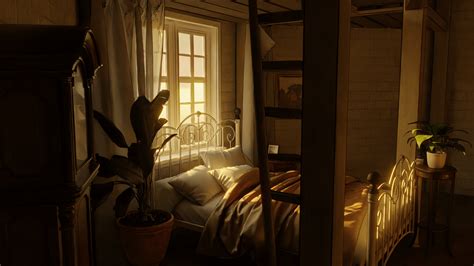 Lighthouse Bedroom 3D Render | RenderHub Gallery