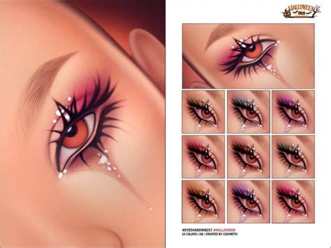 Top Sims Eyeshadow Cc Cut Crease Smokey Eye Nude Smudged And More