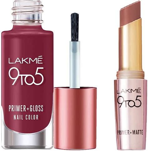 buy lakme  primer gloss nail colour lakme  primer matte