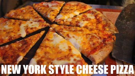 Woodfired New York Style Cheese Pizza Youtube