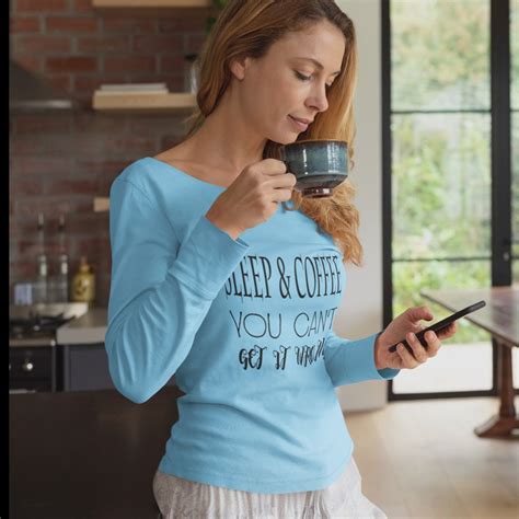 Funny Sleep And Coffee Design For Your Sleep Wardrobe