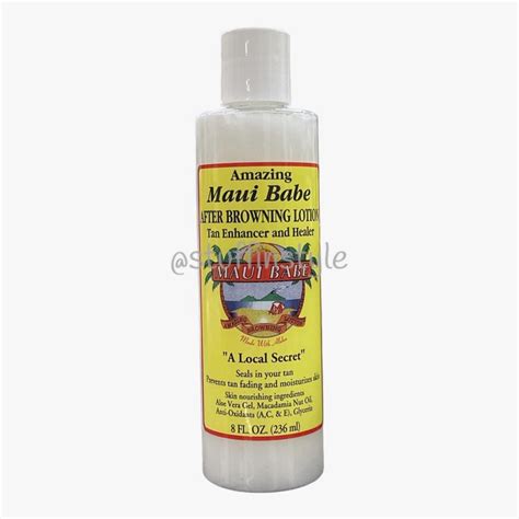 Maui Babe After Browning Lotion Tan Enhancer And Healer Fl Oz Ml Shopee Philippines