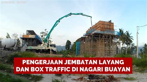 Terus Dikebut Pengerjaan Jembatan Layang Box Traffic Tol Padang