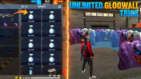 LONE WOLF MODE UNLIMITED GLOO WALL TRICK IN FREE FIRE FREE FIRE NEW