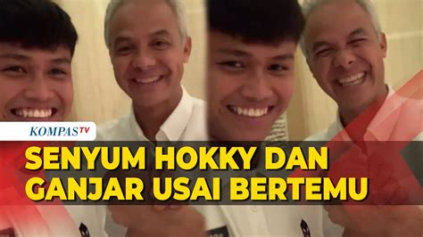 Senyum Hokky Caraka Dan Ganjar Bertemu Usai Heboh Indonesia Batal Jadi