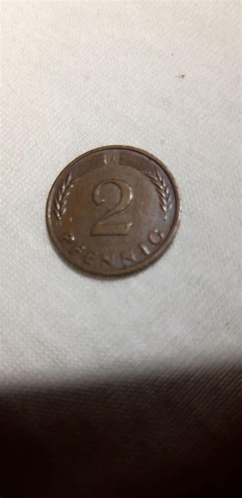 Pfennig J Nicht Magnetisch Gebraucht Ebay