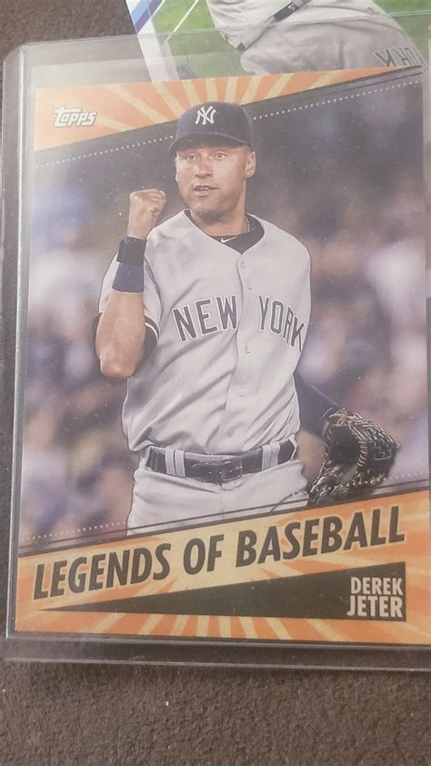 Derek Jeter Lob Prices Topps Opening Day Legends Of Baseball