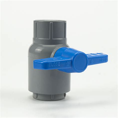 China Single Union CPVC Ball Valve Hot Water Control Plumbing Fittings Ball Valve Fittings
