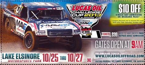 Get $10 off the final #LOORRS race of the year at Lake Elsinore (kids 12&under are free) | Lake ...