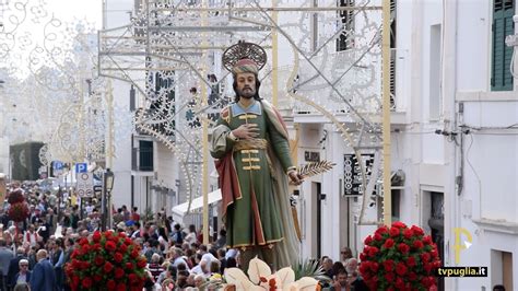 Ad Alberobello Festa Patronale Prima Processione Solenne In Onore