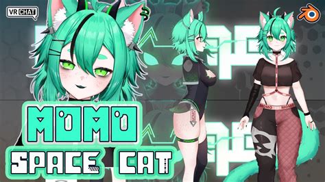 3D SPACE CAT VTuber Avatar Modeling For Livenewsopenai YouTube