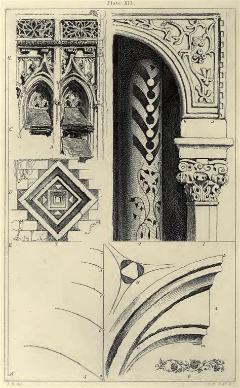 Ruskin J The Seven Lamps Of Architecture With Illustrations Drawn