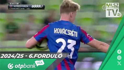 Kovácsréti Márk gólja a Ferencvárosi TC Nyíregyháza Spartacus FC