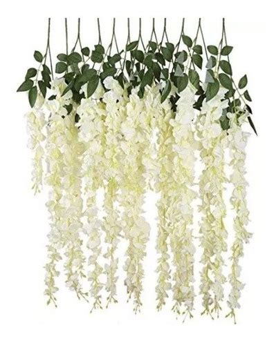 Wisteria Premium Colgante Flores Artificial Decoración Boda Meses Sin