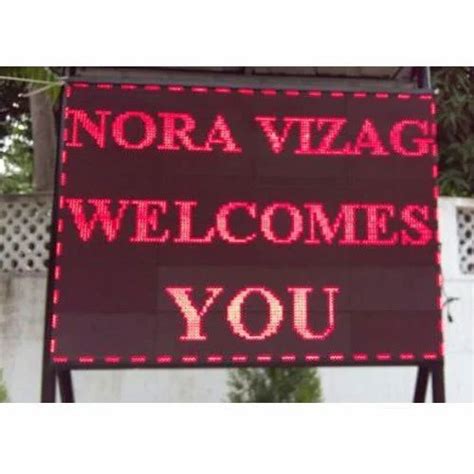 LED Message Display Board at Rs 2500/square feet | Koti | Hyderabad ...