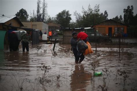 Más De 80 Damnificados Deja Crecida De Río En El Puente Ñuble La