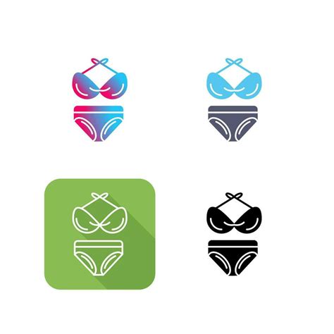 Bikini Vector Icon Vector Art At Vecteezy