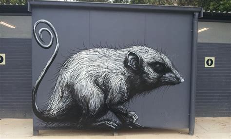 Roa 新作ミューラル In ヒールズビル オーストラリア