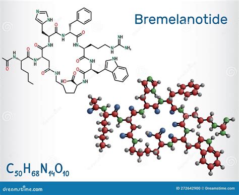 Bremelanotide Molecule It Is 7 Amino Acid Peptide Used To Treat