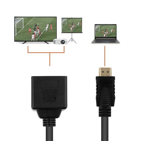 Pccom Essential Cable Duplicador X Hdmi Macho A X Hdmi Hembra Cm