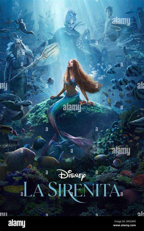 The little mermaid 2023 poster hi-res stock photography and images - Alamy