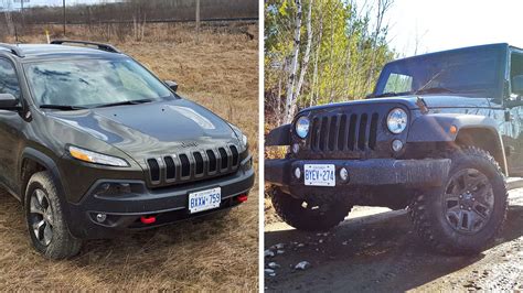 Comparison 2016 Jeep Wrangler Vs 2016 Jeep Cherokee