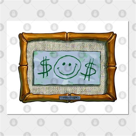 Mr Krabs First Dollar Choose From Our Vast Selection Of Art Prints