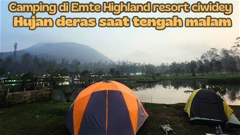 Camping Keluarga Di Emte Higland Resort Ciwidey Kabupaten Bandung