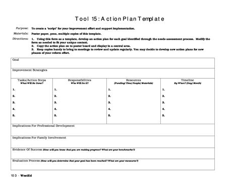 45 Free Action Plan Templates (Corrective, Emergency, Business)