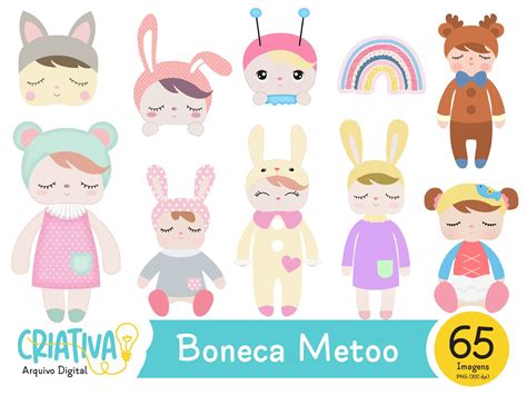 Kit Digital Boneca Metoo Elo Produtos Especiais