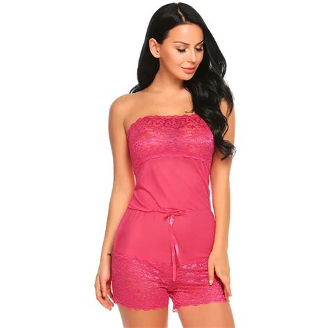 Avidlove Women Sexy One Piece Lingerie Underwear Sheer Lace Nightwear