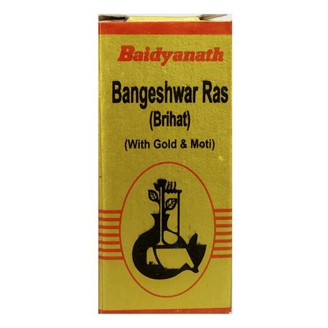 Buy Bangeshwar Ras Gold Tabs Baidyanath