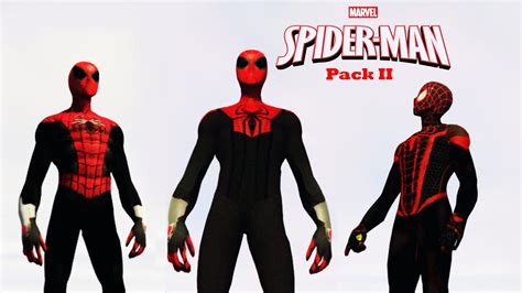 Spiderman Pack II Superior Ultimate Spiderman GTA5 Mods