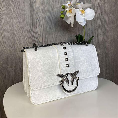 Женская Маленькая Сумочка Клатч Pinko, Стильная Мини Сумка На Цепочке С ...