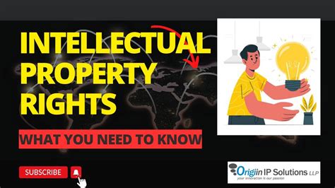 Intellectual Property Rights An Introduction YouTube