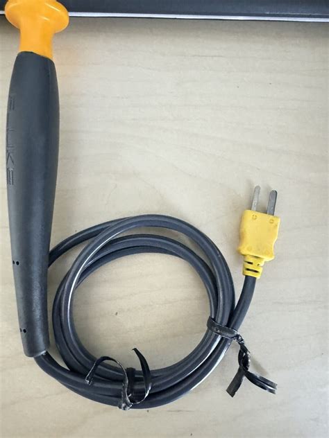 Fluke 80pk 22 Suregrip Immersion Temperature Probe 40 K Type 40 To