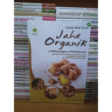 Jual BUKU SUKSES BUDI DAYA JAHE ORGANIK DI PEKARANGAN Shopee Indonesia