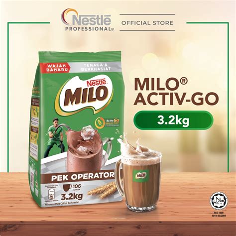 MILO Activ Go Softpack 3 2kg Shopee Malaysia