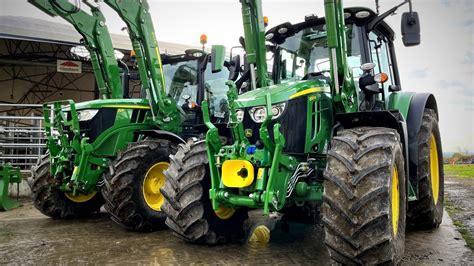 John Deere 6120m And 6r 150 Loader Tractors Review Youtube