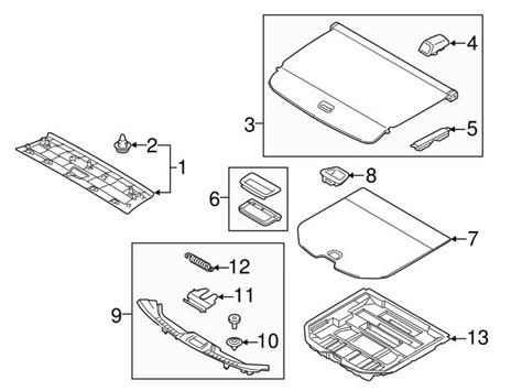 Genuine Volvo 39843532 Package Tray Trim Volvo 39825153