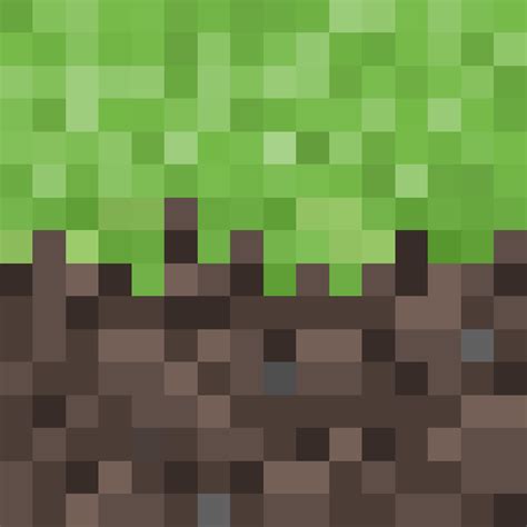 Minecraft Grass Block Icon At Vectorified Collection Of Minecraft