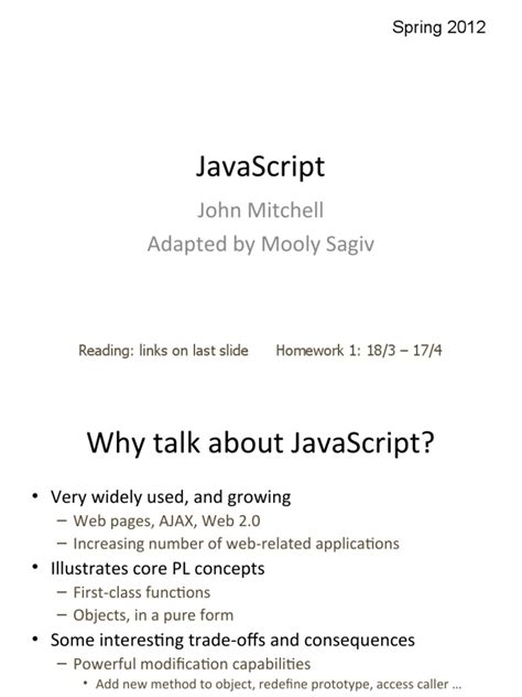 Javascript Pdf Java Script Scope Computer Science