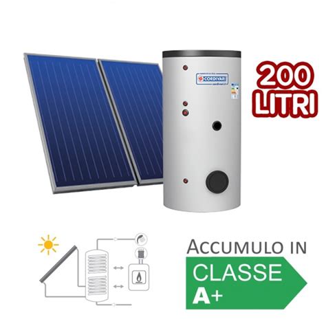 Sistema Termico Cordivari B2 CLASSE A 200L 1X2 5MQ CIRCOLAZIONE