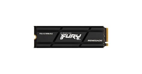 Kingston FURY Renegade Heatsink 1 TB SSD Schwarz PCIe 4 0 X4 NVMe M