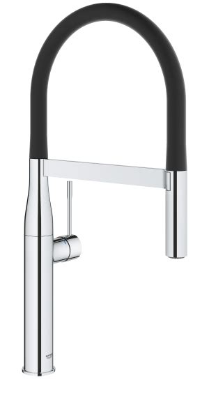 Смеситель для кухонной мойки GROHE Essence профессиональный, хром ...